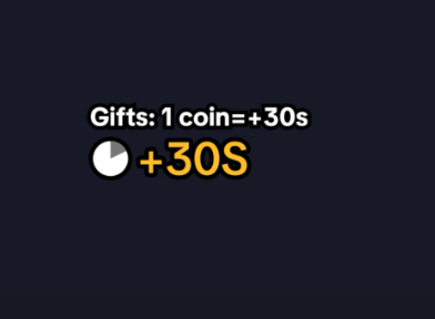 Example of a countdown overlay shown in a TikTok LIVE Studio stream