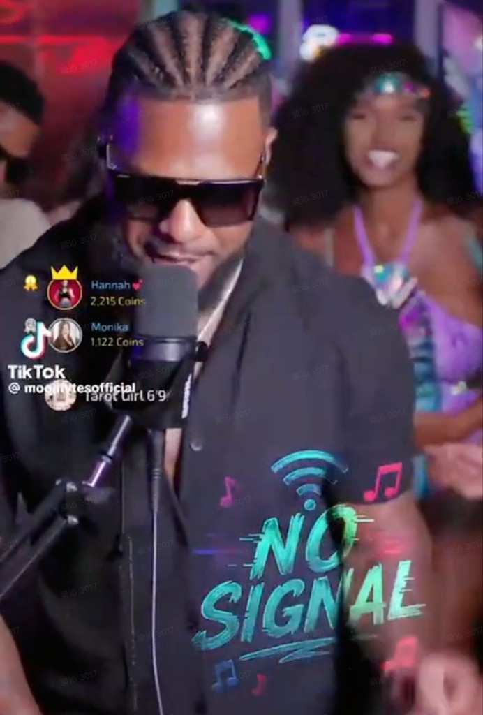 DJ LIVE example in TikTok LIVE Studio