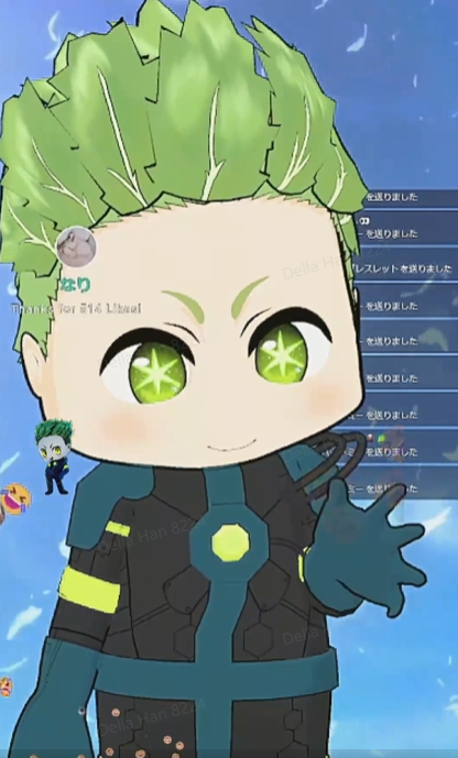 Virtual creator LIVE example in TikTok LIVE Studio